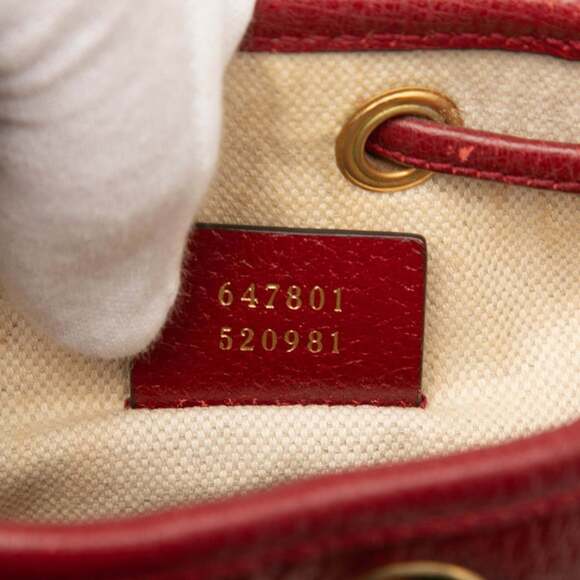 GUCCI Authentic Brown Leather Shoulder Bag - Picture 6 of 6